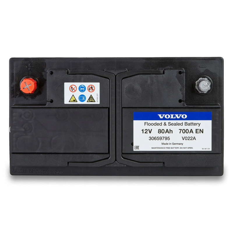 VOLVO S40 V50 akumulator oryginał 700A 80Ah OE