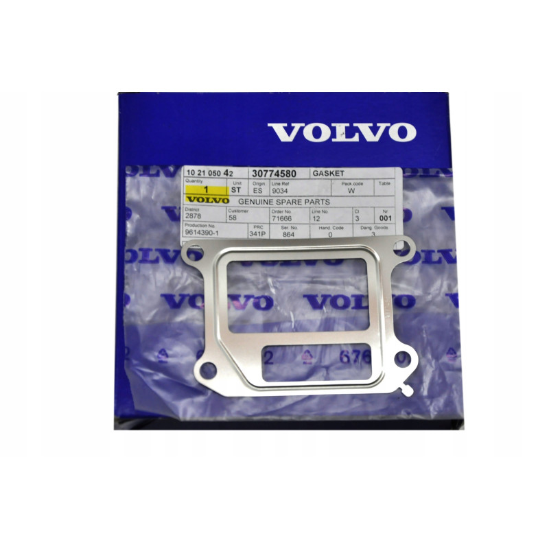VOLVO C30 C70 S40 S60 S60CC S80 Uszczelka zaworu egr 2.4d 2.0d 30774580 OE