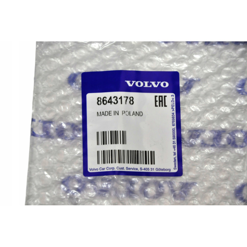 VOLVO S60 V70 XC XC70 Listwa zgarniajaca drzwi przednia lewa 8643178 OE