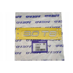 VOLVO S60 V60 XC60 3.0 t6 emblemat na tylna klapę 31294770 OE