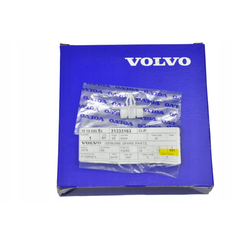 VOLVO S60 S60CC S90 V40 V40CC V60 V60CC Spinka szyby czołowej 31333163 OE