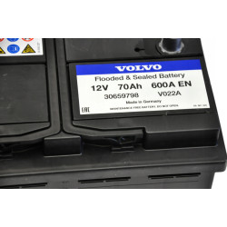 VOLVO S80 V70 XC70 akumulator oryginał 600A 70Ah 32401207 OE