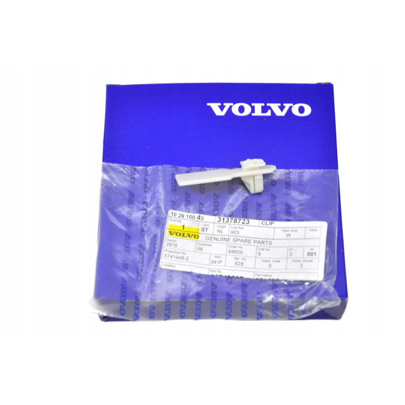 VOLVO V40 V40CC Spinka zewn listwy progowej 31378723 OE