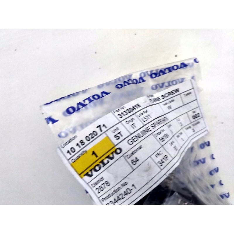 VOLVO V40 S60 V60 śruba koła pasowego 1,6 turbo OE 31330418