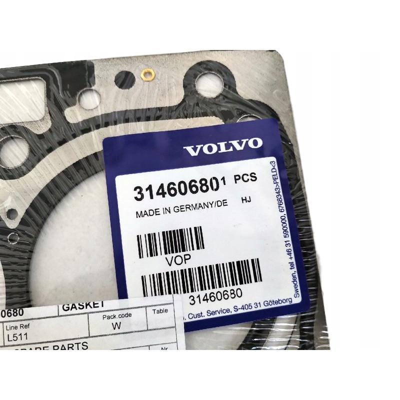 VOLVO S60 S80 V40 V40CC V60 V70 Uszczelka głowicy 1.6 turbo 31460680 OE
