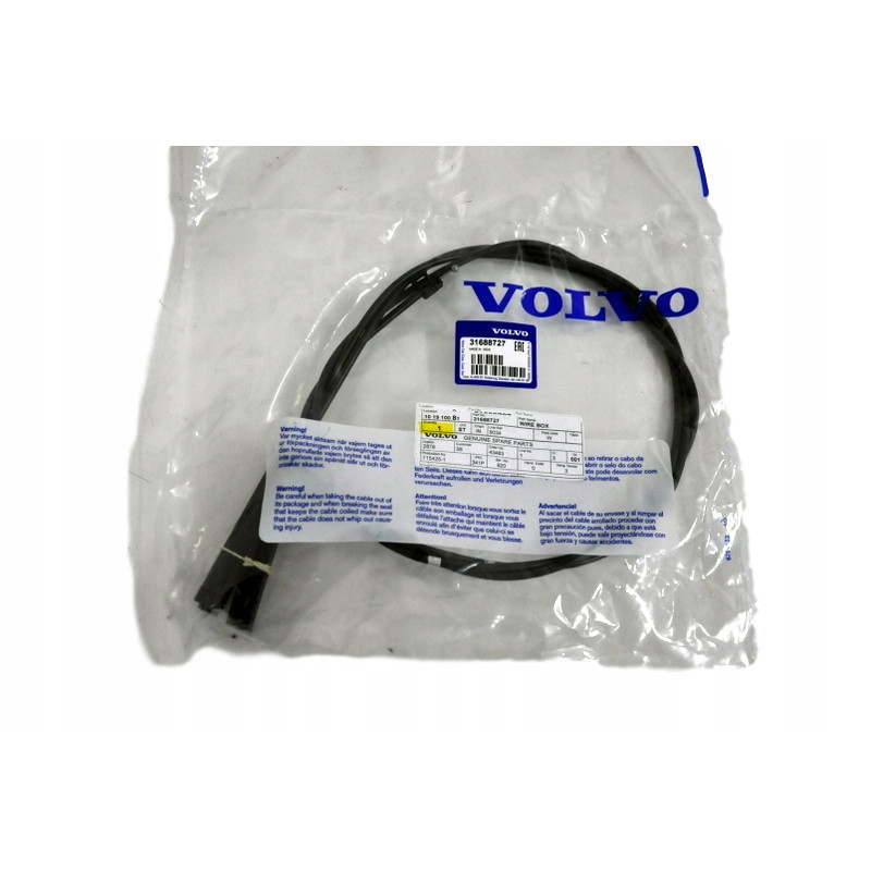 VOLVO XC60 Linka cięgno maski 31688727 OE
