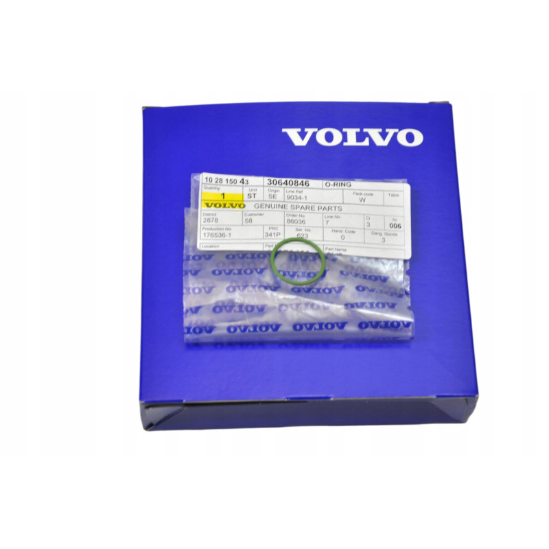 VOLVO C30 C70 S40 S60 S60CC S80 V40 Oring zaworu faz rozrządu 30640846 OE