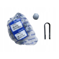 VOLVO nakładki na śruby felgi koła chrom mat kpl 31660917