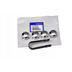 VOLVO nakładki na śruby felgi koła chrom 4szt OE 31439229