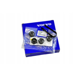 VOLVO C40 EC40 ES90 Nakładki na śruby felgi koła czarne 4szt 31664348 OE