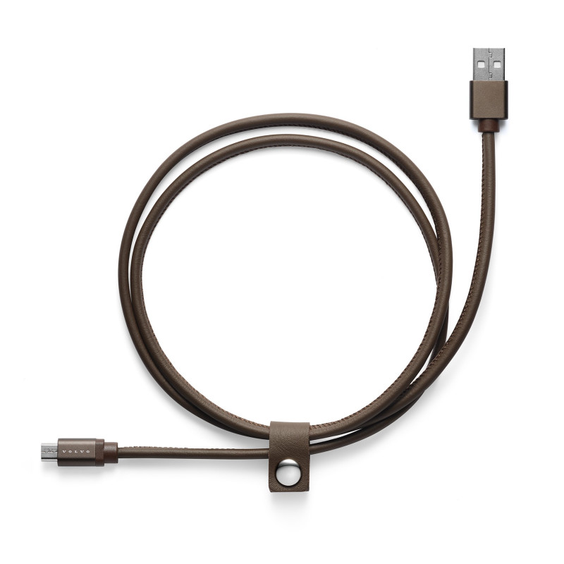 VOLVO Microusb b skórzany...