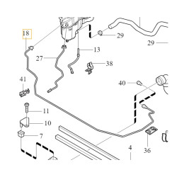 VOLVO S60 V60 przewód odpow zbiornika wyrown 2,4D
