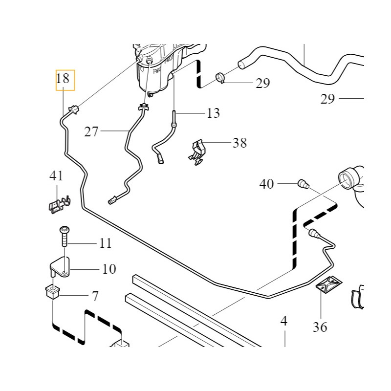 VOLVO V70 XC70 przewód...