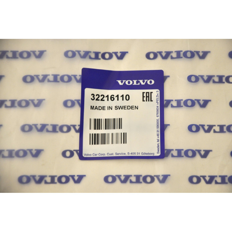 VOLVO XC60 Górna prawa osłona błotnika przód 32216110 OE