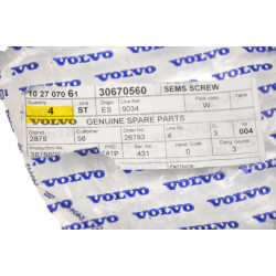 VOLVO POLESTAR 1 S60 S90 V60 V60CC Śruba sanek wózka silnika 30670560 OE