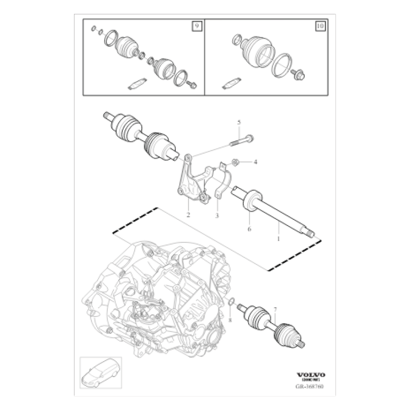 VOLVO C30 C70 S40 V50 S80...