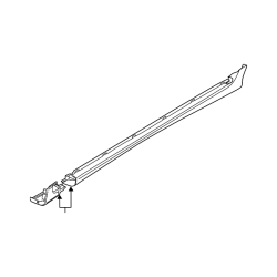 VOLVO S60L lewa nakładka progowa listwa prawy próg kpl