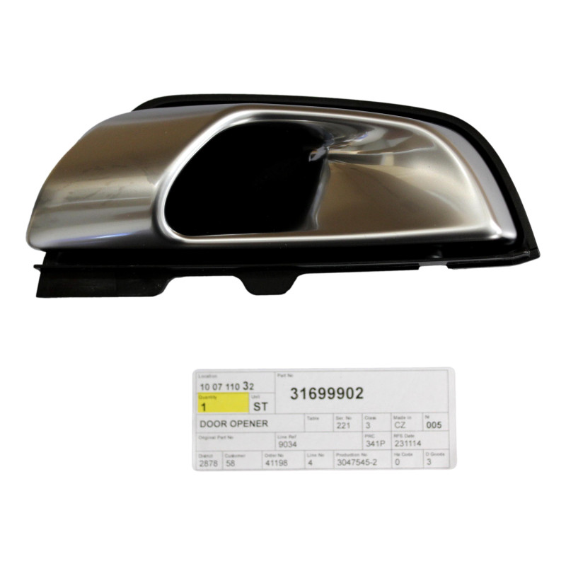 VOLVO XC90 V90 S90 Lewa klamka wewnętrzna przednia tylna 31699902 OE