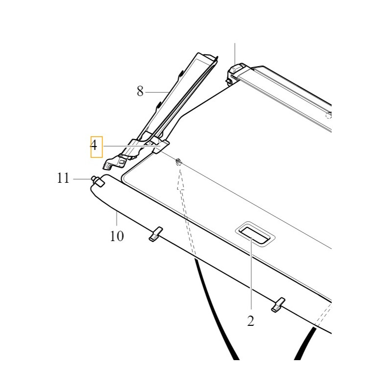 VOLVO XC60 II prawy zaczep...