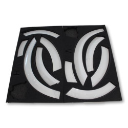 VOLVO XC60 Pakiet kit poszerzający nakładki na błotniki kpl 40003553 OE