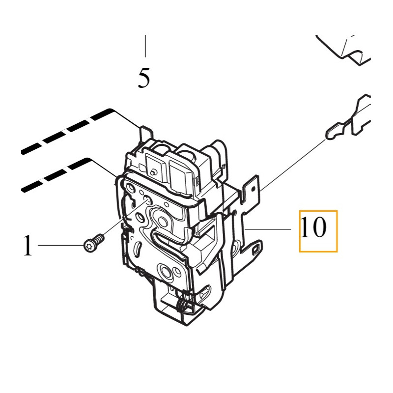 VOLVO S90 V90 XC90 II zamek...