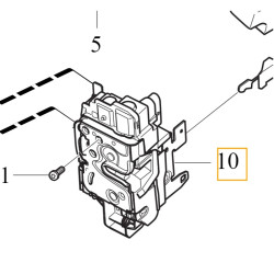 VOLVO S60 V60 XC60 II zamek drzwi przedni prawy OE 31349891