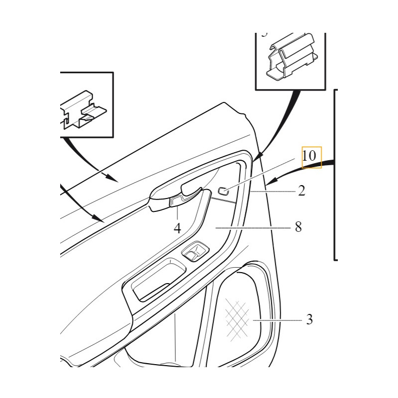 VOLVO S60 V60 zaślepka...