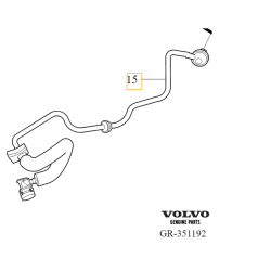 VOLVO XC70 XC60 V70 V60 S80 S60 Przewód serwa podciśnienia 32387305 OE