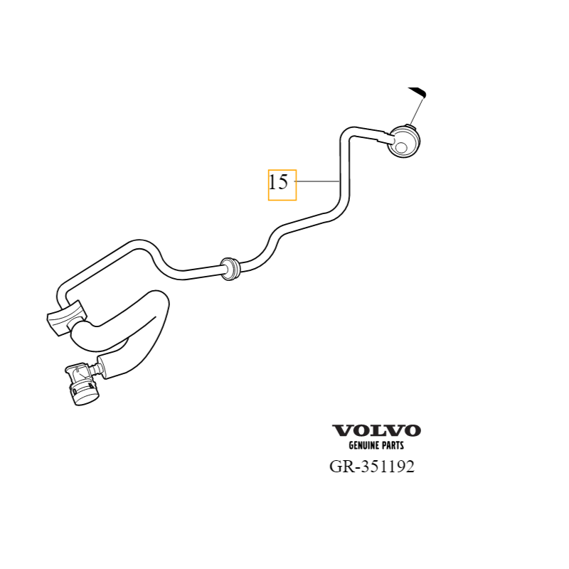 VOLVO S80 V70 XC70 przewód...