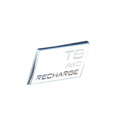 VOLVO XC90 Emblemat na tylna klapę t8 recharge 32285655 OE