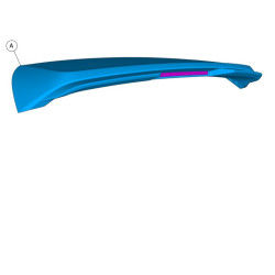 VOLVO XC40 Akcesoryjny spoiler lotka tylnej klapy 31659418 OE