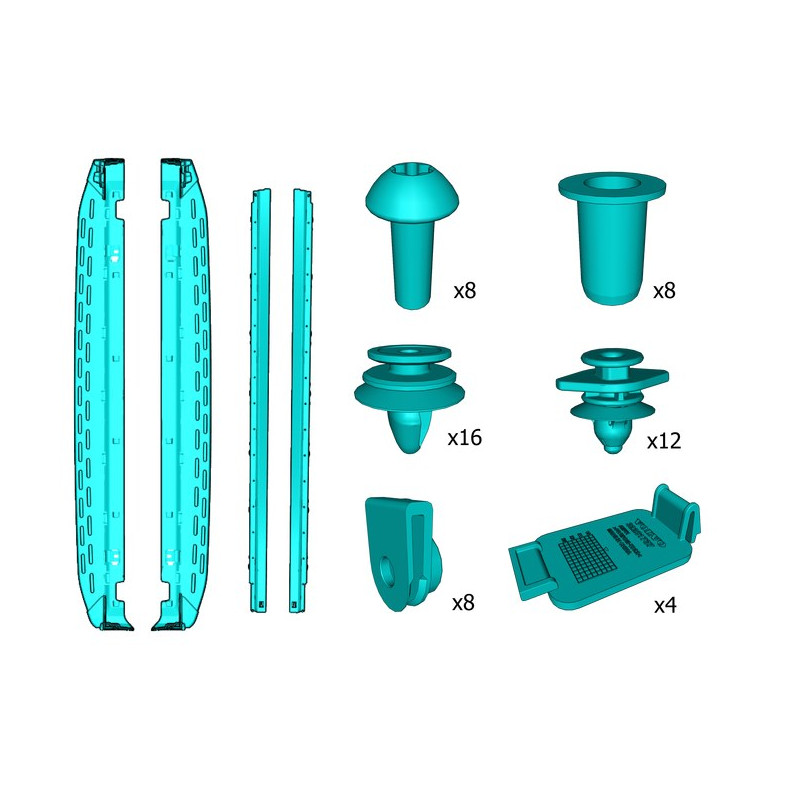 VOLVO XC40 zintegrowane stopnie boczne kpl 32147769