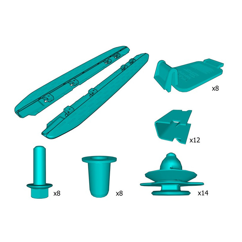 VOLVO XC60 II zintegrowane stopnie boczne kpl 32270019