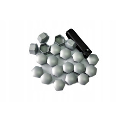 VOLVO nakładki na śruby felgi koła chrom mat kpl 31471687