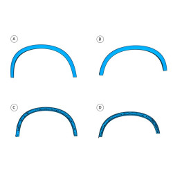 VOLVO XC90 II pakiet kit poszerzający nakładki na błotniki kpl 39844135