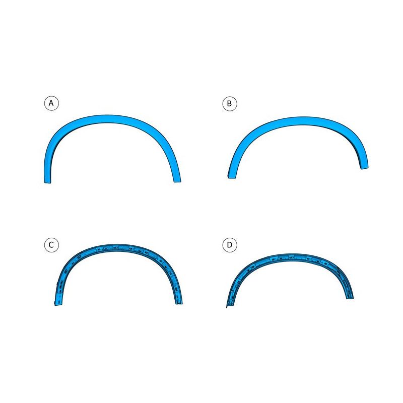 VOLVO XC90 II pakiet kit poszerzający nakładki na błotniki kpl 39844135