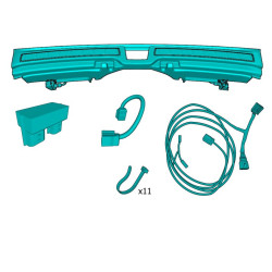 VOLVO XC90 II podswietlana listwa bagażnika Blondę 31664527