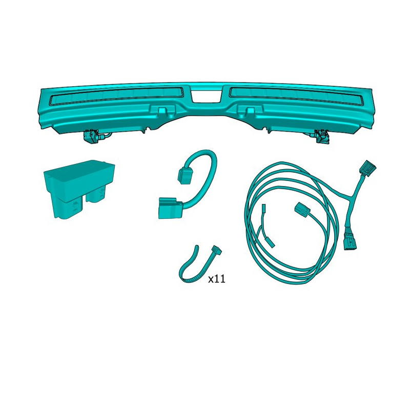 VOLVO XC90 II podswietlana listwa bagażnika Blondę 31664527