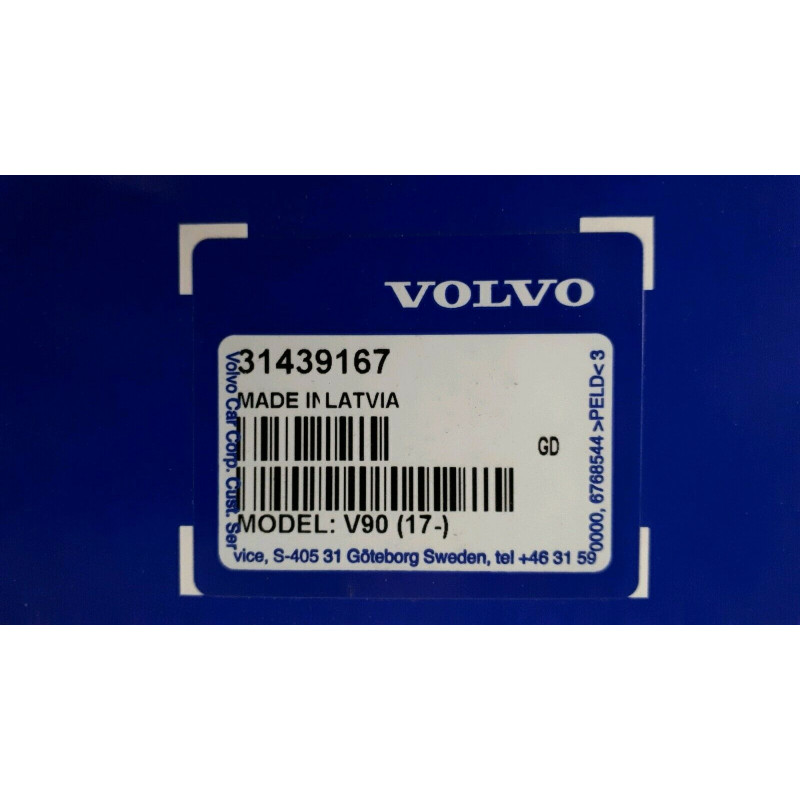 VOLVO V90 Osłony przeciwsloneczne drzwi tył kpl 31439167 OE