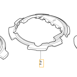 VOLVO V60 II styropianowy wkład pod koło zapasowe 31660972