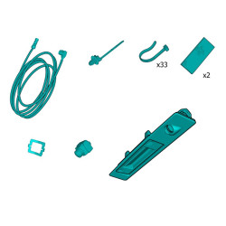 VOLVO V60 II kamera cofania parkowania zestaw kit OE 32333583