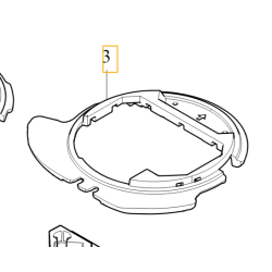 VOLVO V60 II styropianowy wkład pod koło zapasowe 31680893