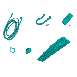 VOLVO S60 Kamera cofania parkowania zestaw kit 32333582 OE