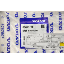 VOLVO S60 S60CC V60 V60CC Poziome wygłuszenie lewego błotnika 31391775 OE