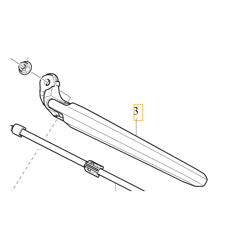 VOLVO V60 II ramie tylnej...