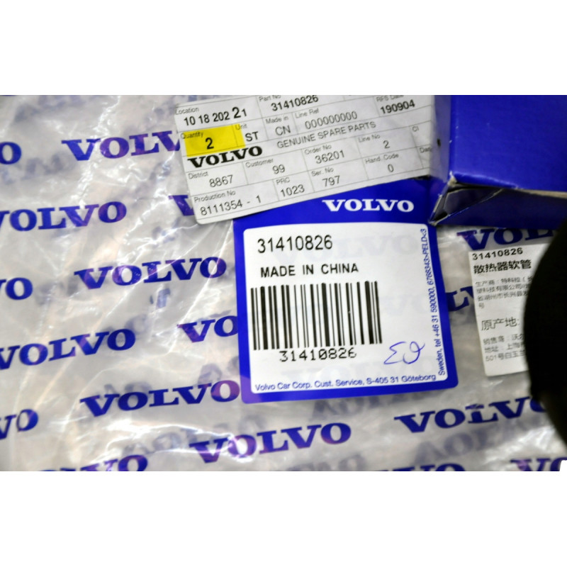 VOLVO S80 V70 XC70 rura wąż przewód wodny trójnik 31410826