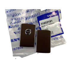 VOLVO S90 V90 II obudowa kluczyka Maroon Brown OE 31652191