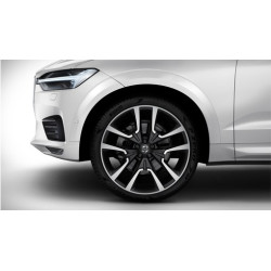 VOLVO XC60 II koła letnie 22"""" 5-Double Spoke Matt Black Diamond Cut
