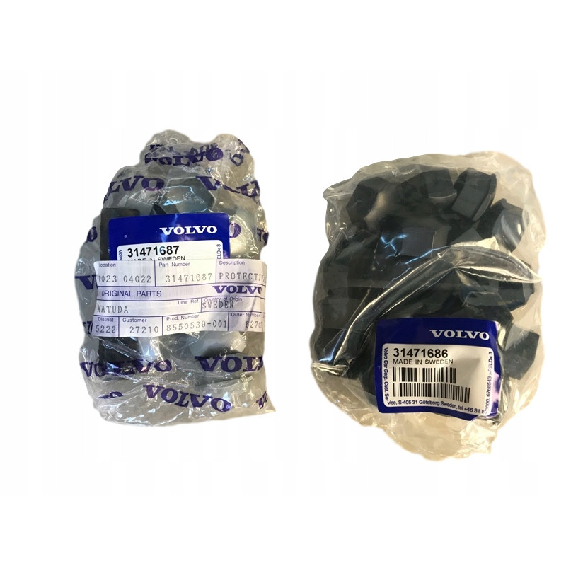 VOLVO XC40 nakładki na śruby felgi koła grafit OE 31471686