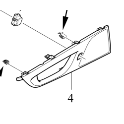 VOLVO S60 III V60 II tylny lewy panel drzwi BOWERS WILKINS 31490188